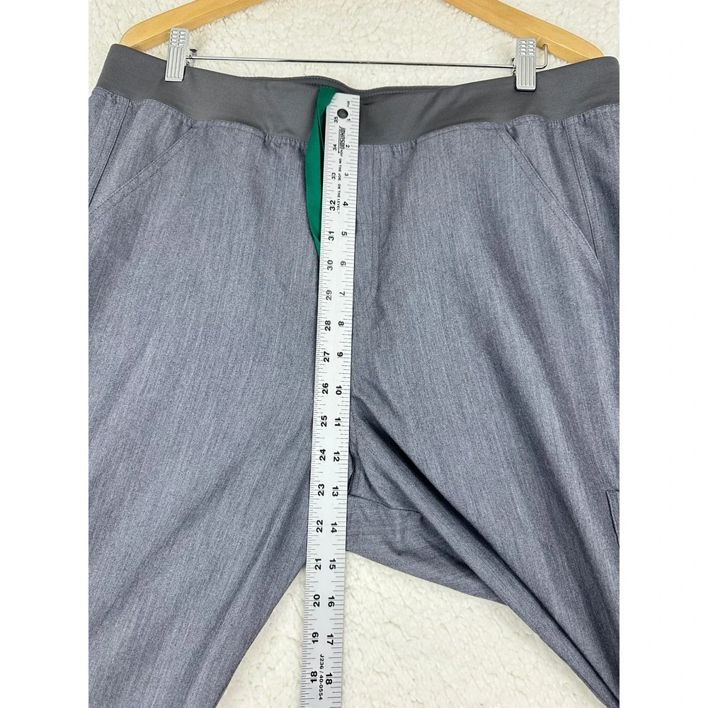 FIGS Axim Scrub Pants Mens XL Gray‎ T2001 Technical Collection Cargo